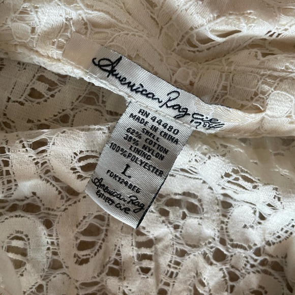 American Rag Lace Overlay Dress size Large - Picture 3 of 4